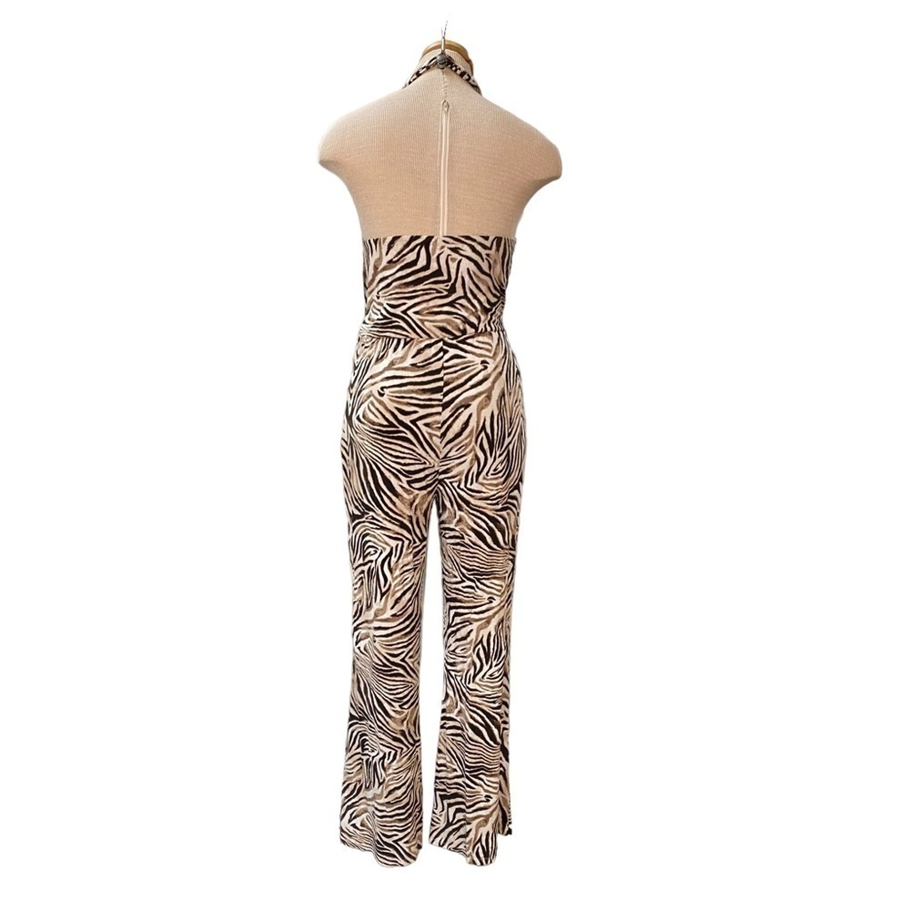 Tart Collections Dhara Jumpsuit animal print women’s size small NEW - Picture 4 of 6